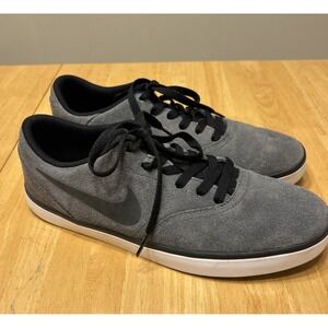Nike SB Blazer Low GT Men's Grey Suede Skateboarding‎ Sneaker Shoes Men's 9